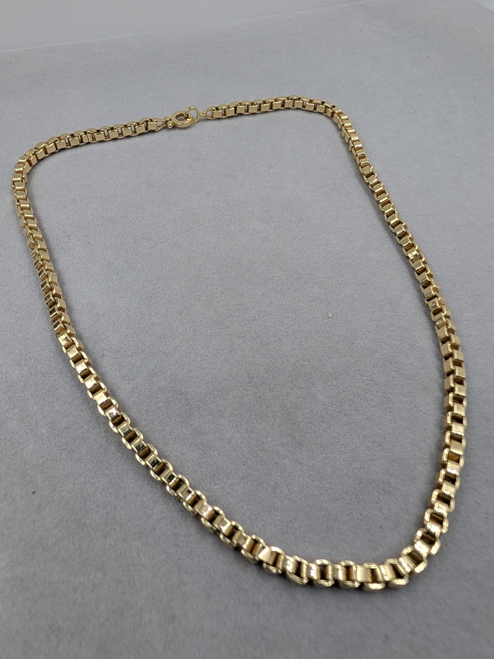Gorjana Bodhi Box Chain Necklace 18K Gold Plated Vintage Inspired | M211 - Picture 2 of 6